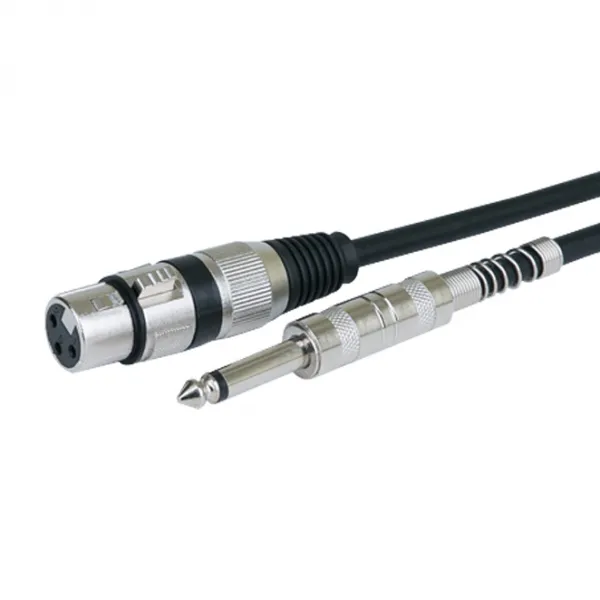 해밀 XLR 캐논 PC 3.5 고급형 마이크 케이블 캐논 암 & 5.5모노 수 5m, 04번, 혼합색상