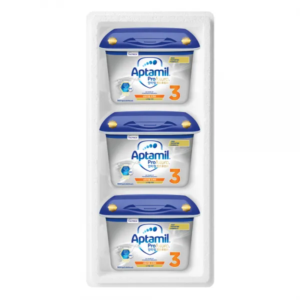 압타밀 프로푸트라 어드밴스 HMO 분유 3단계, 800g, 3개