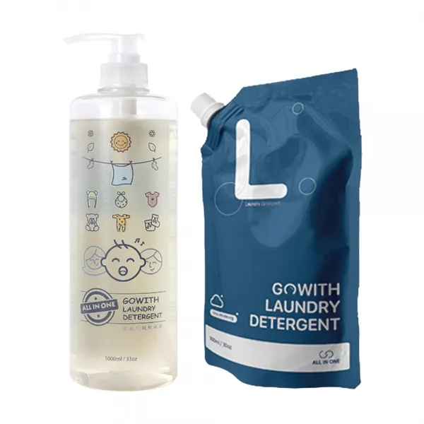 고위드 올인원 세탁세제 리필 900ml + 세탁세제 본품 1000ml, 1세트