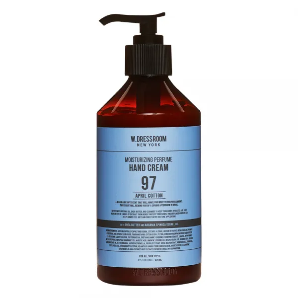 더블유드레스룸 대용량 퍼퓸 핸드크림 No.97 에이프릴코튼, 1개, 370ml