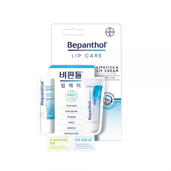 비판톨 립케어 크림 + 스틱 콤보팩 세트, 1세트