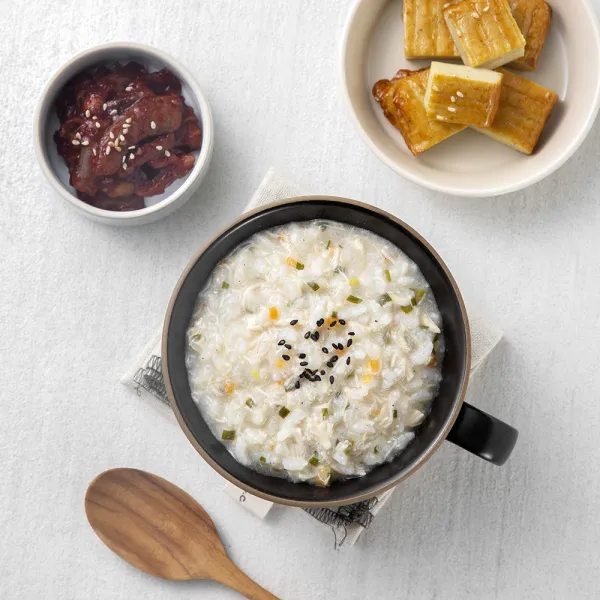 짱죽 웰빙죽 쌀눈 닭죽, 200g, 4개