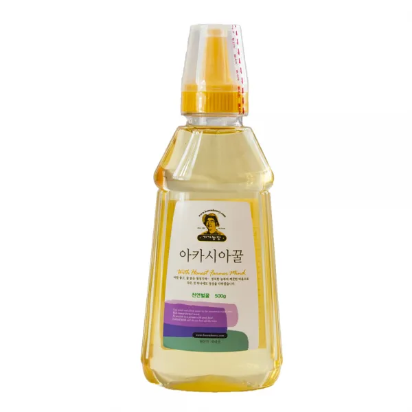 한봉꿀영농조합법인 천연 아카시아꿀 튜브, 500g, 1개