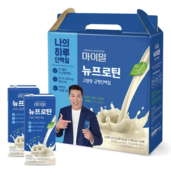 마이밀 마시는 뉴프로틴, 190ml, 16개