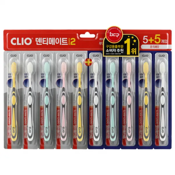 크리오 덴티메이트시즌2 초극세모칫솔 10개입 1개