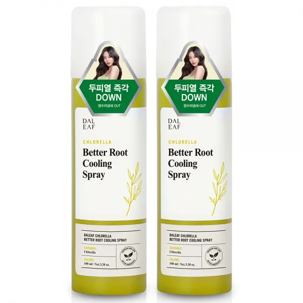 달리프 클로렐라 베러 루트 쿨링 스프레이, 100ml, 2개