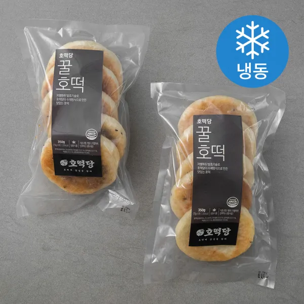 호떡당 꿀호떡 냉동 350g 2팩