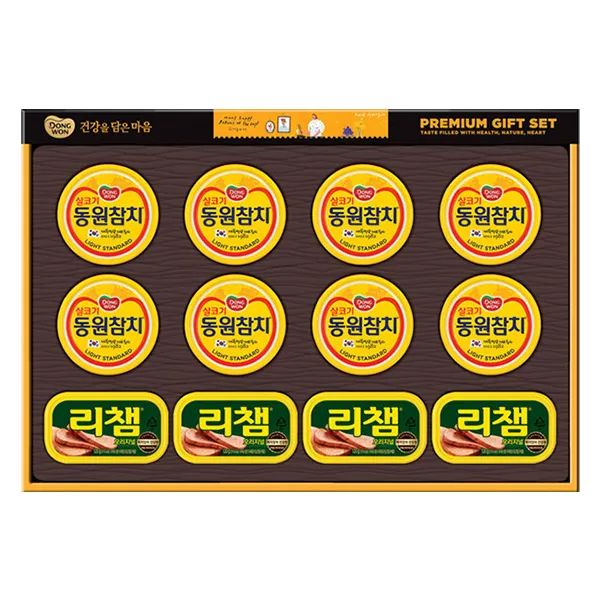동원 선물세트 캔 혼합 63호 + 부직포백 1세트