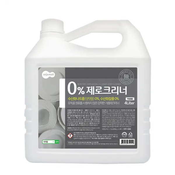 세제몰 0% 제로크리너 리필형 4l 1개