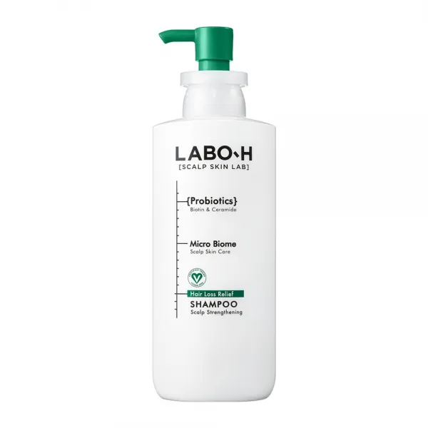 라보에이치 프로바이오틱스 탈모 증상 완화 샴푸 두피강화, 400ml, 1개