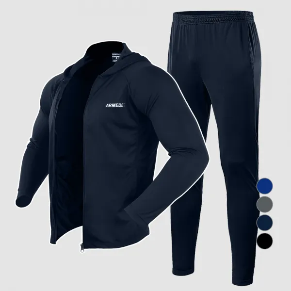 아르메데스 남성용 트레이닝 후드집업 + 긴바지 상하의 세트 Ar7191
