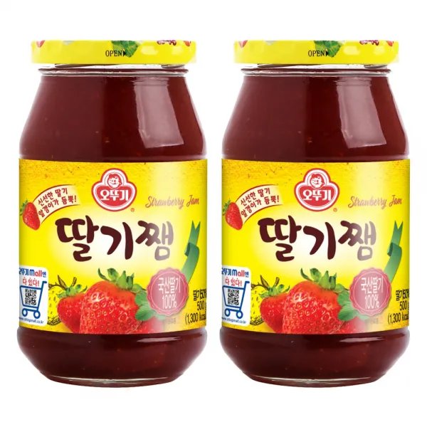 오뚜기 딸기쨈 500g 2개