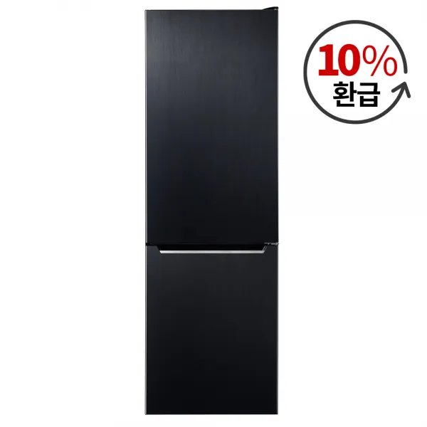 캐리어 클라윈드 콤비 냉장고 157l 방문설치 블랙메탈 Crf Cd157bdc