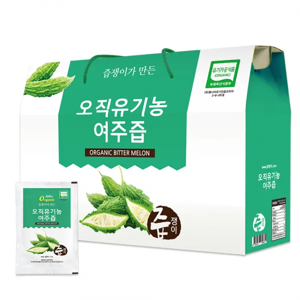 즙쟁이 오직유기농 여주즙, 80ml, 30개