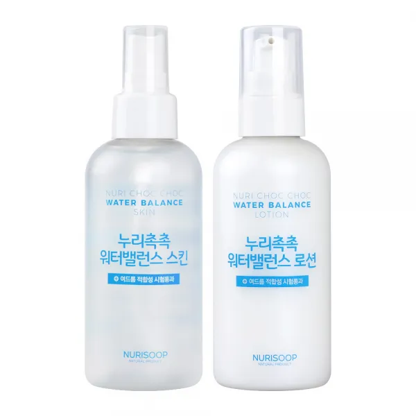 누리숲 누리촉촉 워터밸런스 스킨 로션 세트, 1세트