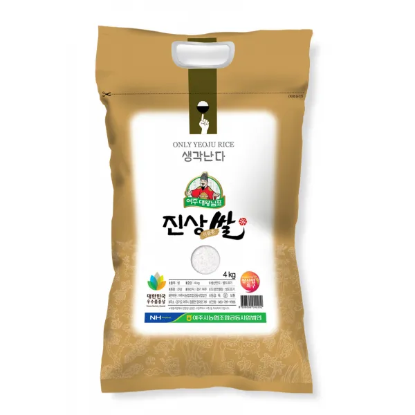 농협 2019년 대왕님표 여주쌀 진상미, 4kg, 1개