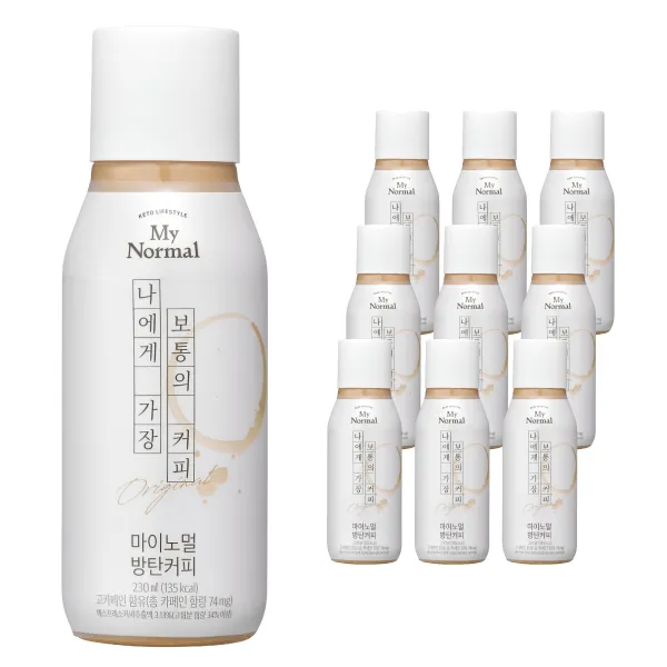 마이노멀 방탄 버터커피, 230ml, 10개
