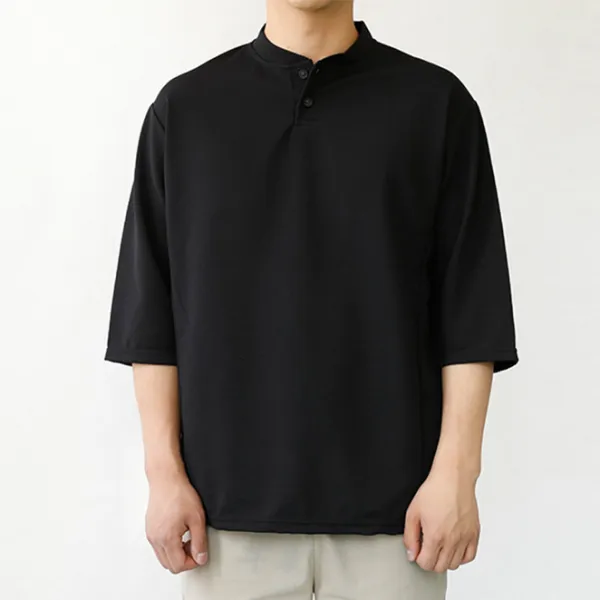 해리슨 남성용 헨리넥 7부 티셔츠 Cs1298