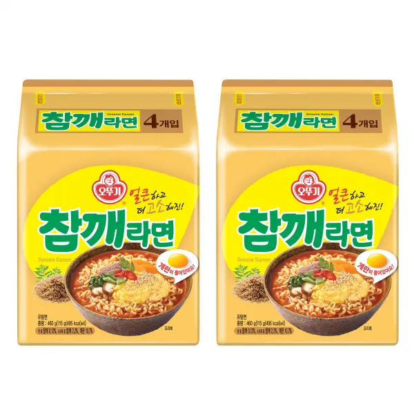 오뚜기 참깨라면 115g, 8개