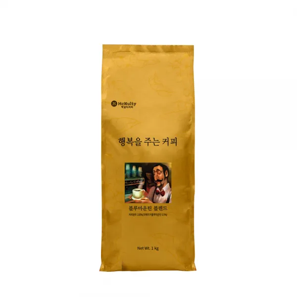 맥널티 자메이카 블루마운틴 블렌드 분쇄 원두커피, 1kg