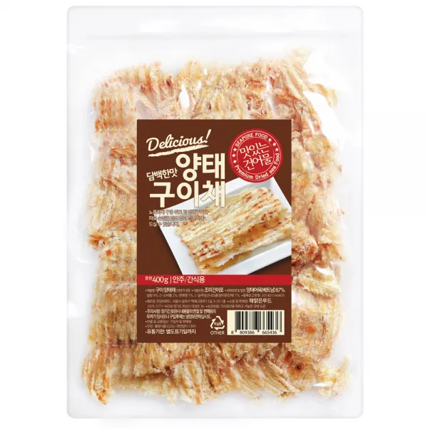 해맑은푸드 양태구이채, 400g, 1개