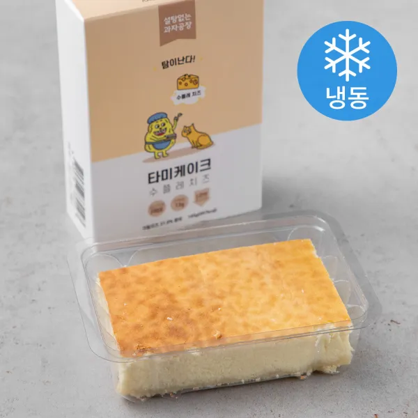 타미케이크 수플레치즈 (냉동), 145g, 1개