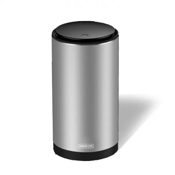 어반카 차량용 슬림 원터치 휴지통 실버