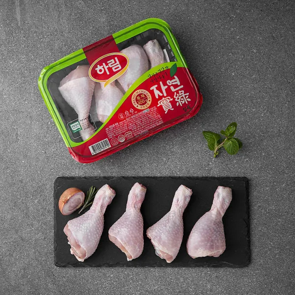 하림 자연실록 무항생제 닭북채 (냉장), 400g, 1개