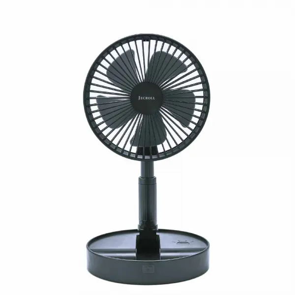 제크롤 접이식 휴대용 무선 선풍기 + 가방 Jk F720n 네이비