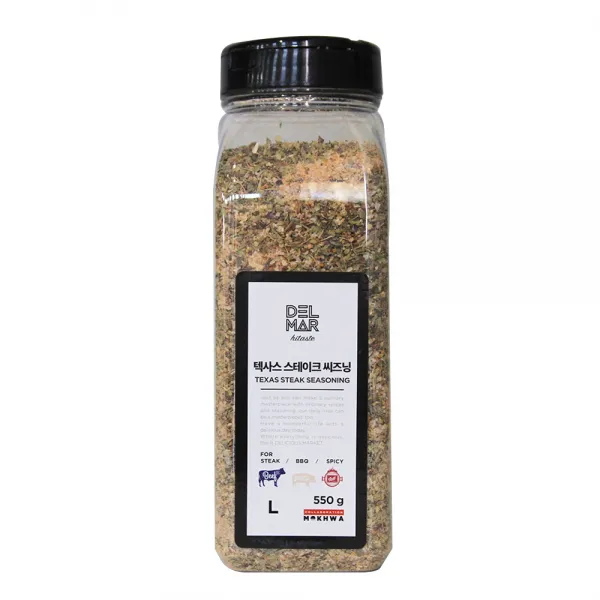 딜리셔스마켓 텍사스 스테이크 시즈닝 550g 1개