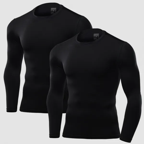 아르메데스 언더레이어 긴팔 무지테크핏 Ar52 2매