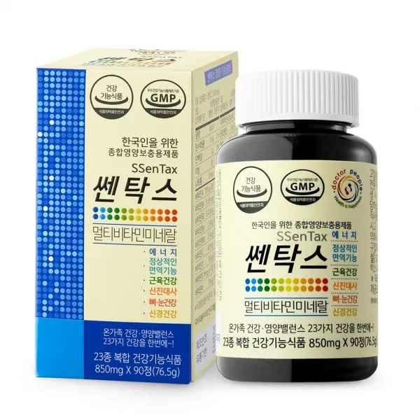 닥터피플 쎈탁스 멀티 비타민 미네랄, 90정, 1개