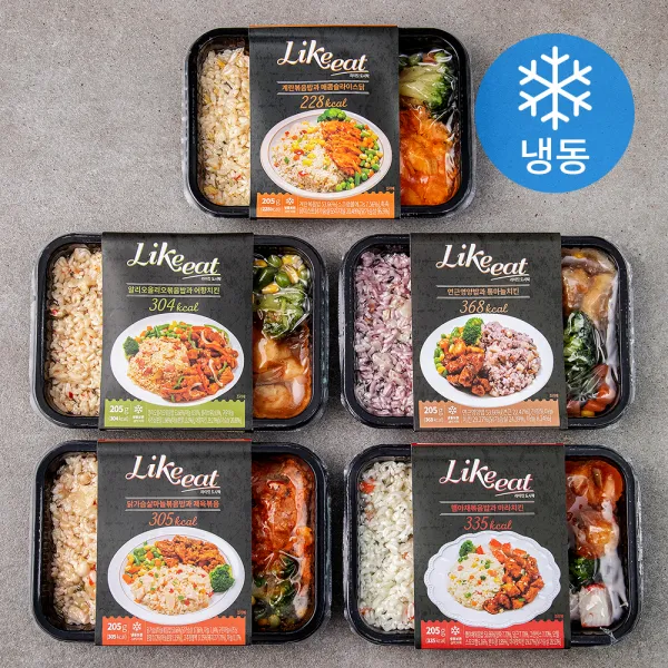 라이킷 도시락 시즌 1 (냉동), 5팩