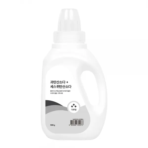 한나패드 순소유 과탄산소다 + 세스퀴탄산소다 가루세제 본품, 500g, 1개