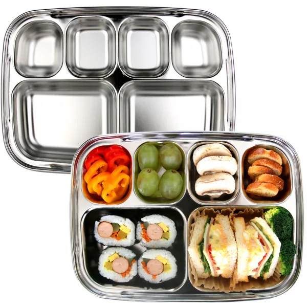 6칸 스텐식판 2p