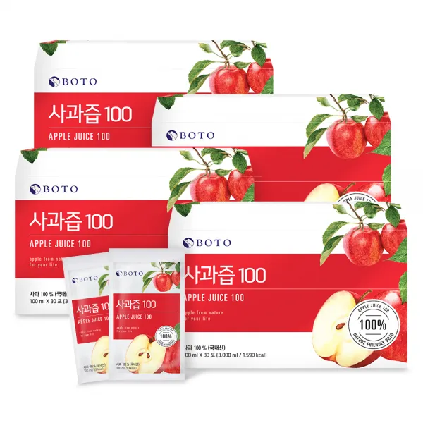 보뚜 사과즙 100 100ml 120개입