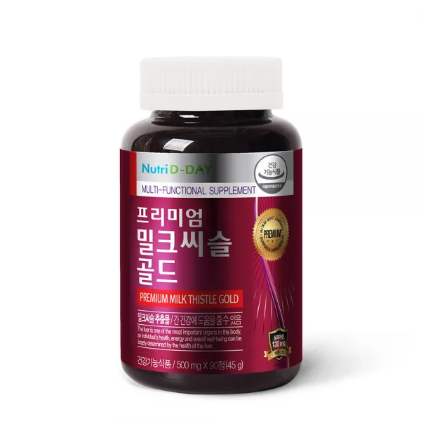 뉴트리디데이 프리미엄 밀크씨슬 골드 90정, 45g, 1개