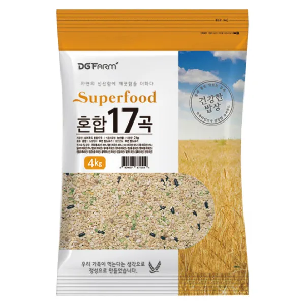 대구농산 혼합 17곡 4kg 1개