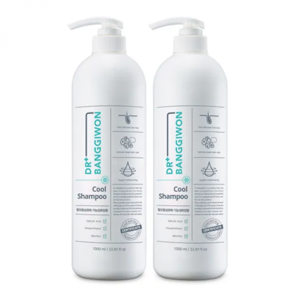 닥터방기원 쿨 탈모 샴푸, 1000ml, 2개