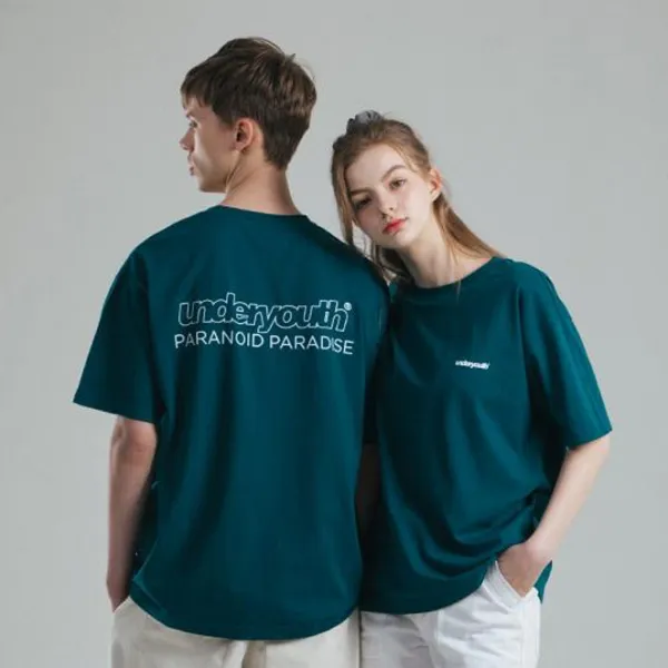 룩어라운드 파라노이드 로고 티