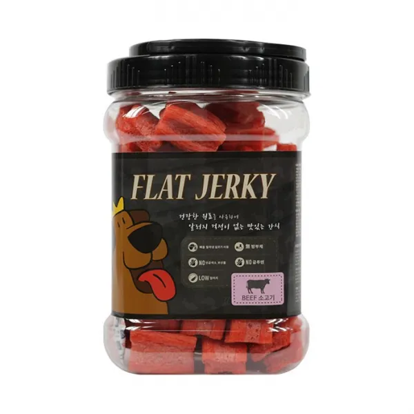 비그리 강아지 치석제거 플랫져키 400g, 소고기, 1개