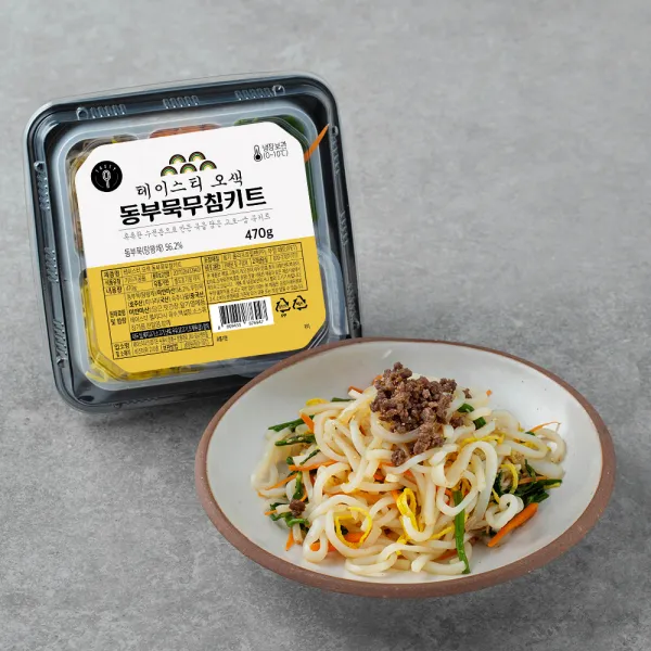 테이스티 오색동부묵무침, 470g, 1개