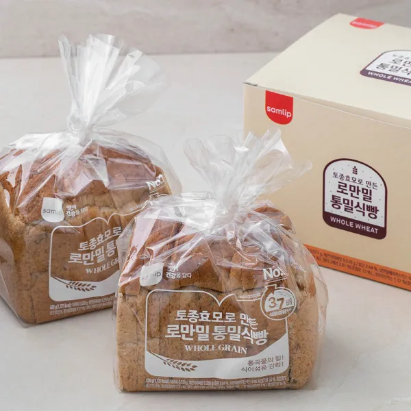삼립 로만밀 통밀식빵, 420g, 2개입