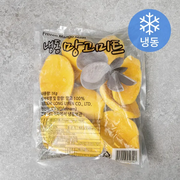 웰프레쉬 망고미트 (냉동), 1kg, 1개