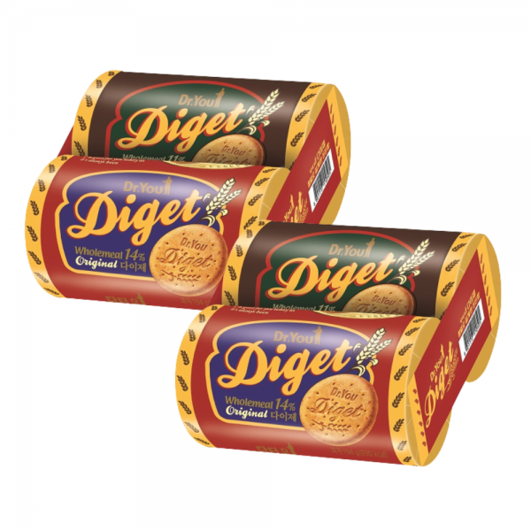 닥터유 다이제 초코 225g +오리지널 194g 번들, 419g, 2세트