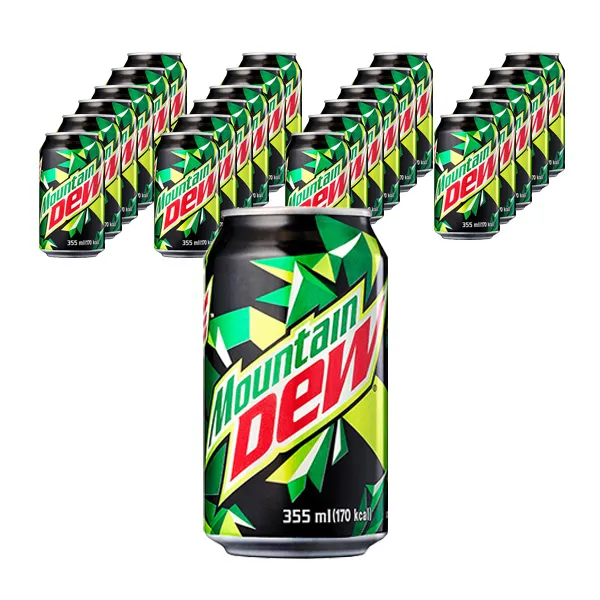 롯데칠성 마운틴듀 캔, 355ml, 24개