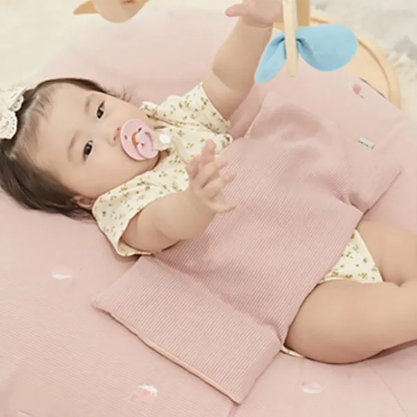 이몽 가슴안정 좁쌀베개 6구획, 핑크