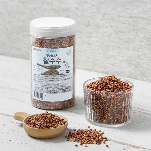 씻어나온 찰수수, 450g, 1통