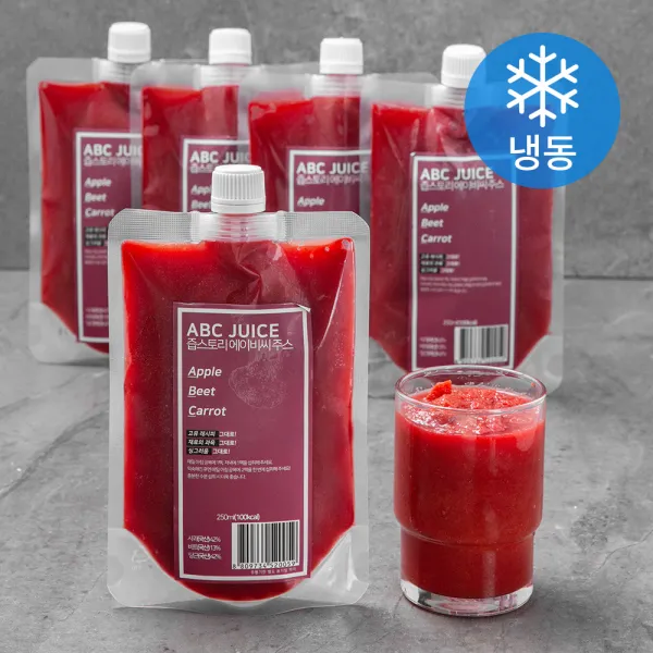 즙스토리 Abc주스 냉동 250ml 5개