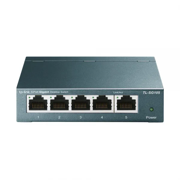 티피링크 5포트 데스크탑 스위칭허브 TL-SG105, TL-SG105